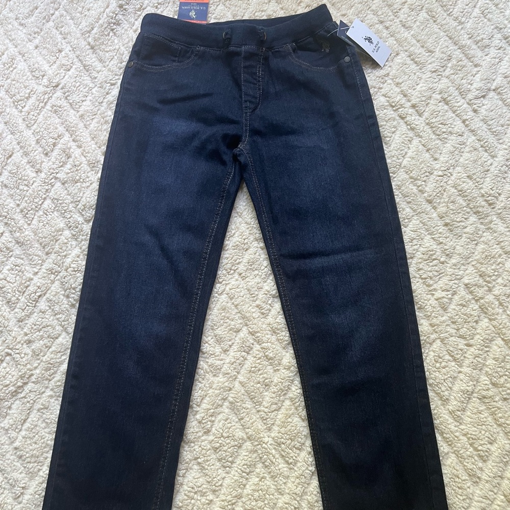 U.S. Polo Assn. Boys Jeans, pull on.